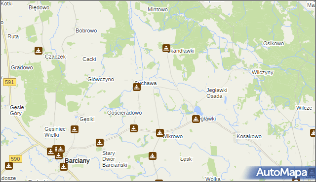 mapa Kolkiejmy, Kolkiejmy na mapie Targeo
