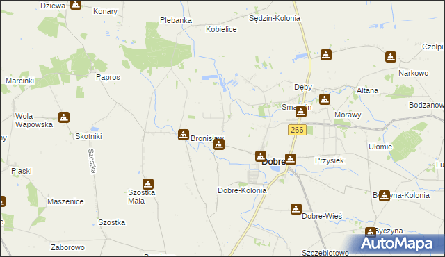 mapa Koszczały, Koszczały na mapie Targeo