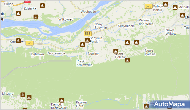 mapa Krubiczew, Krubiczew na mapie Targeo
