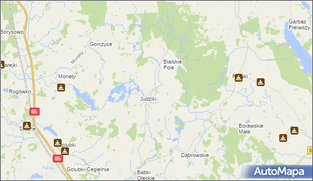 mapa Lenarty, Lenarty na mapie Targeo