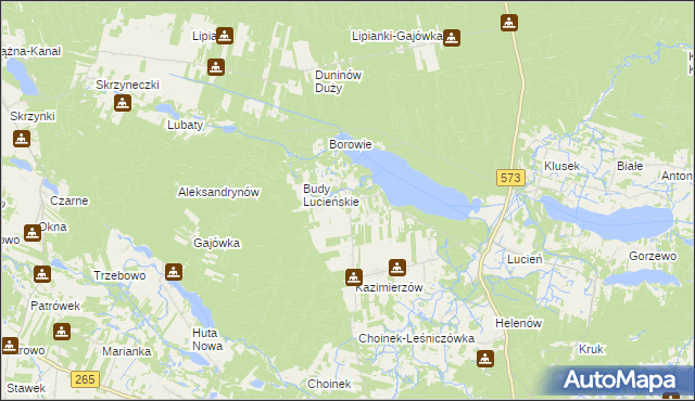 mapa Miałkówek, Miałkówek na mapie Targeo