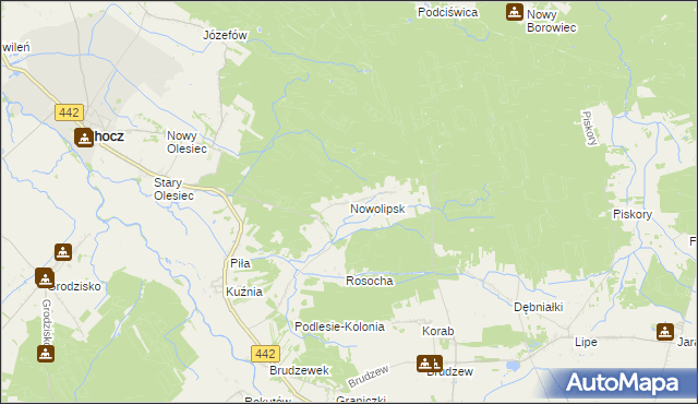 mapa Nowolipsk, Nowolipsk na mapie Targeo