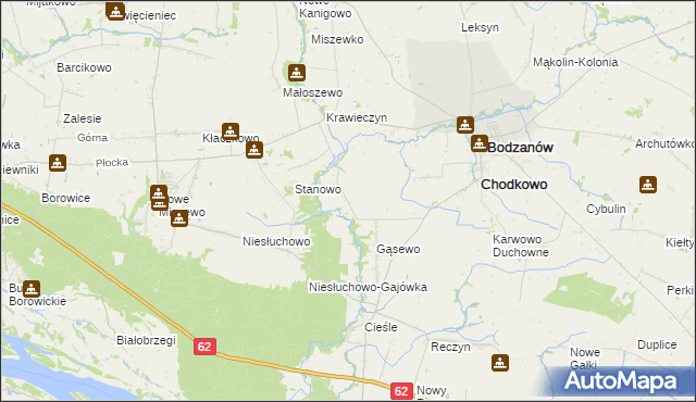 mapa Osmolinek, Osmolinek na mapie Targeo