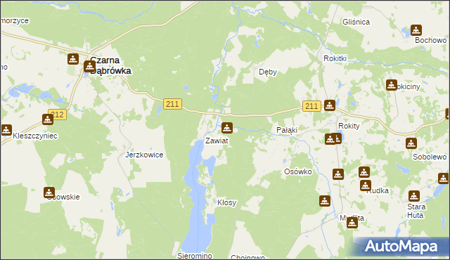mapa Otnoga, Otnoga na mapie Targeo