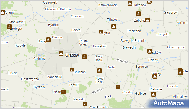 mapa Stary Besk, Stary Besk na mapie Targeo