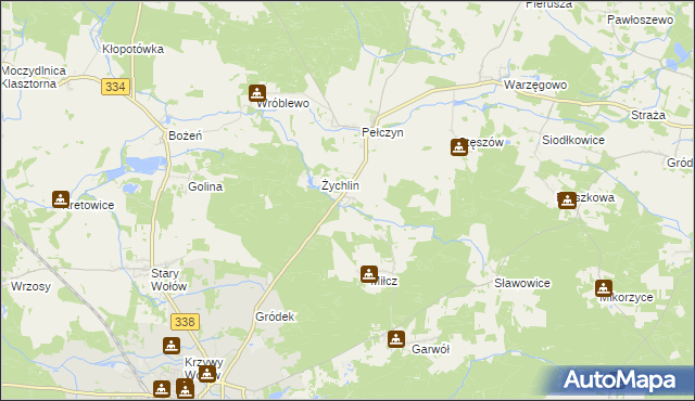 mapa Straszowice, Straszowice na mapie Targeo