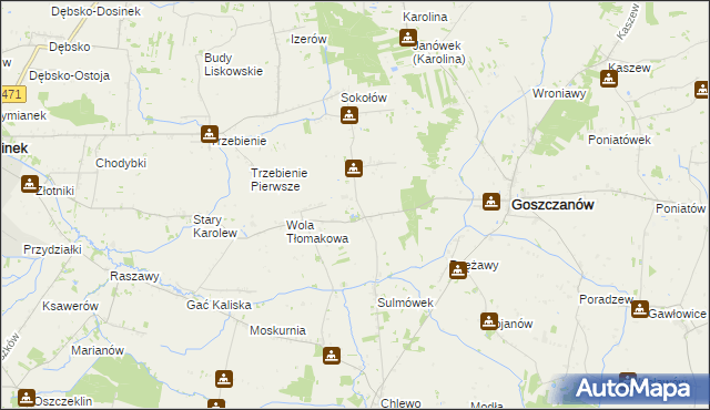 mapa Sulmów, Sulmów na mapie Targeo