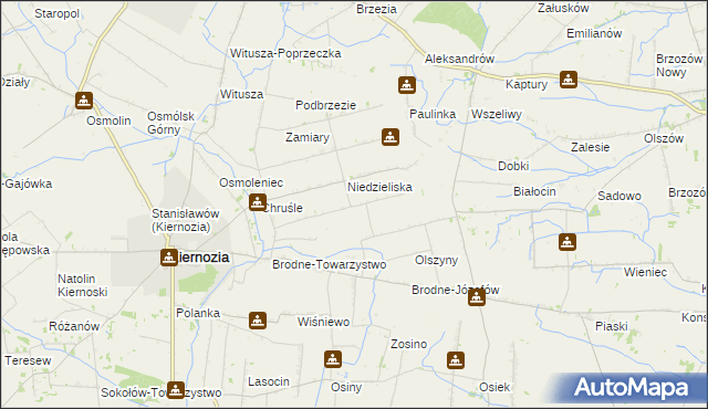 mapa Tydówka, Tydówka na mapie Targeo