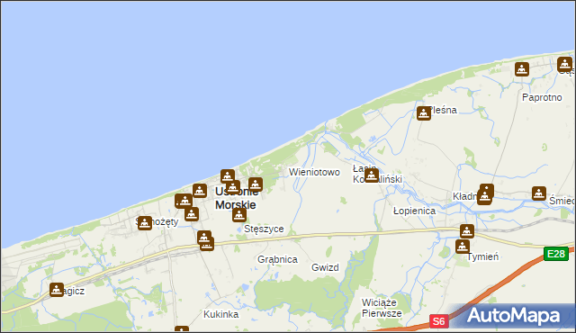 mapa Wieniotowo, Wieniotowo na mapie Targeo