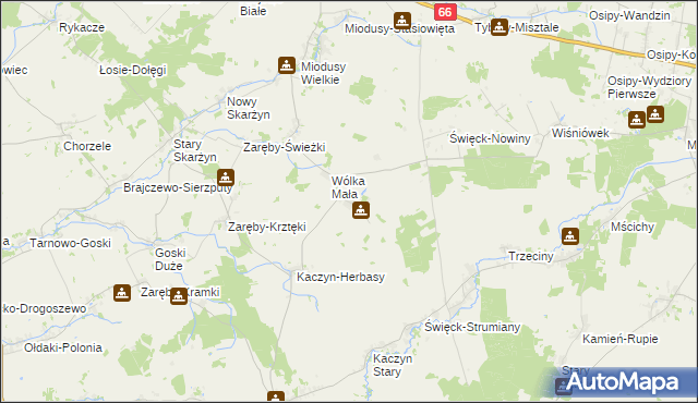 mapa Wólka Duża, Wólka Duża na mapie Targeo