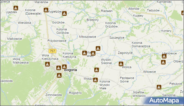 mapa Wysoki Duże, Wysoki Duże na mapie Targeo