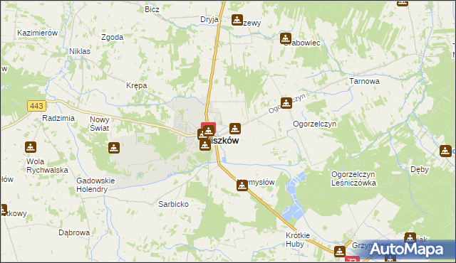mapa Zadworna, Zadworna na mapie Targeo