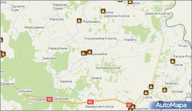 mapa Zańków, Zańków na mapie Targeo