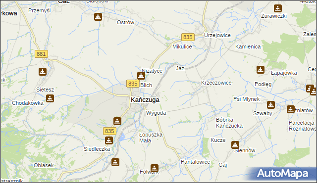 mapa Żuklin, Żuklin na mapie Targeo