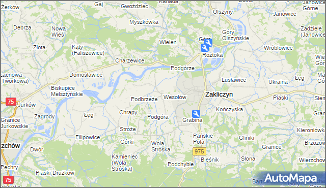 mapa Wesołów, Wesołów na mapie Targeo