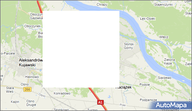 mapa Ciechocinek, Ciechocinek na mapie Targeo
