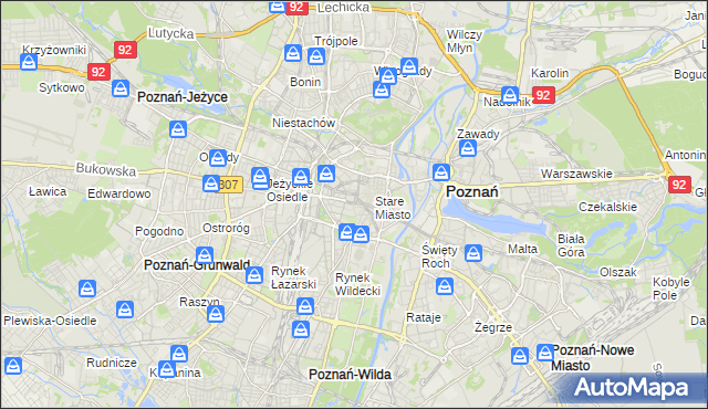 mapa Święty Marcin, Święty Marcin na mapie Targeo