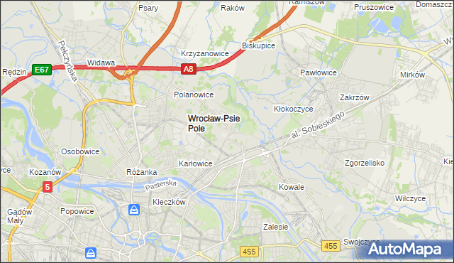 mapa Sołtysowice, Sołtysowice na mapie Targeo