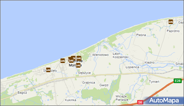 mapa Wieniotowo, Wieniotowo na mapie Targeo