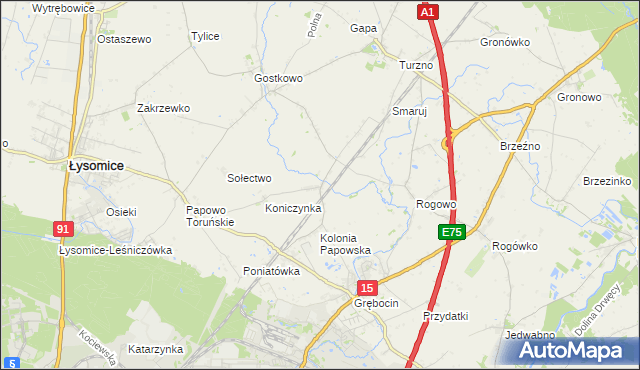 mapa Lipniczki, Lipniczki na mapie Targeo