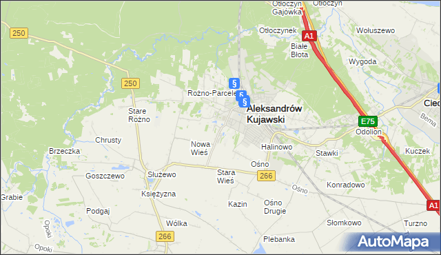 mapa Rudunki gmina Aleksandrów Kujawski, Rudunki gmina Aleksandrów Kujawski na mapie Targeo