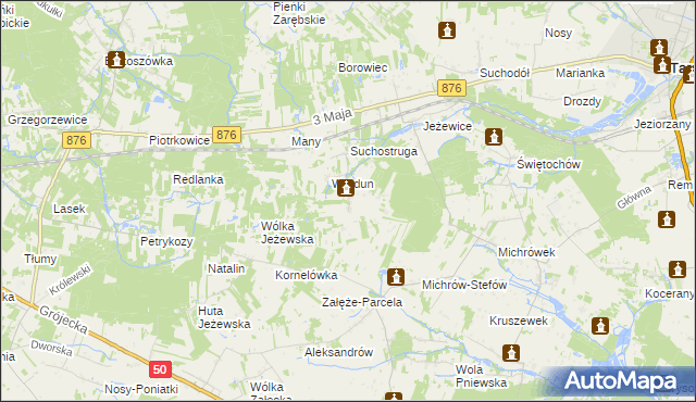 mapa Bystrzanów, Bystrzanów na mapie Targeo
