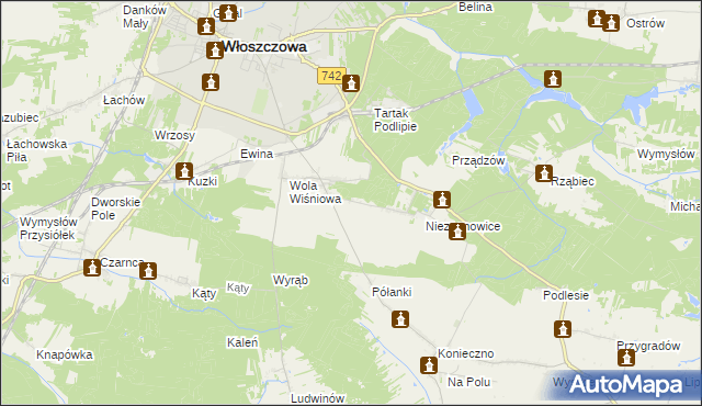 mapa Martynnik, Martynnik na mapie Targeo