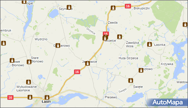 mapa Nowe Jankowice gmina Łasin, Nowe Jankowice gmina Łasin na mapie Targeo