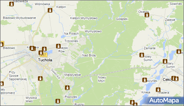 mapa Plaskosz, Plaskosz na mapie Targeo