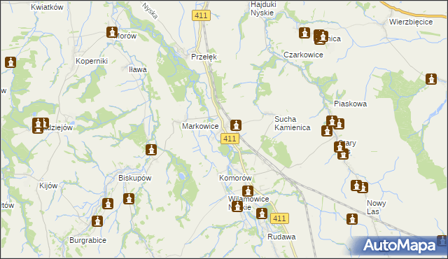 mapa Polski Świętów, Polski Świętów na mapie Targeo