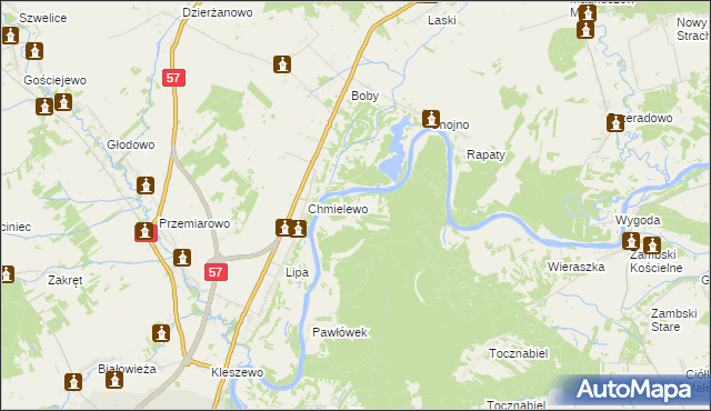mapa Szygówek, Szygówek na mapie Targeo