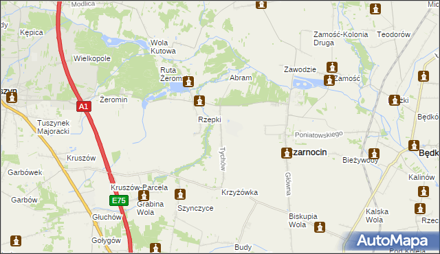 mapa Tychów, Tychów na mapie Targeo