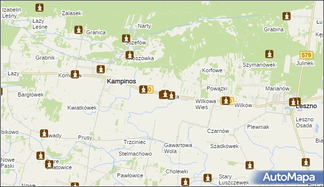 mapa Wiejca, Wiejca na mapie Targeo