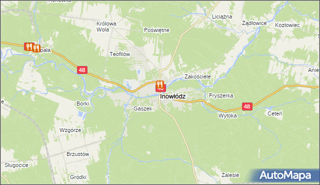 Karczma, Gospoda, Zajazd w Inowłódz :: Gastronomia na mapie Targeo