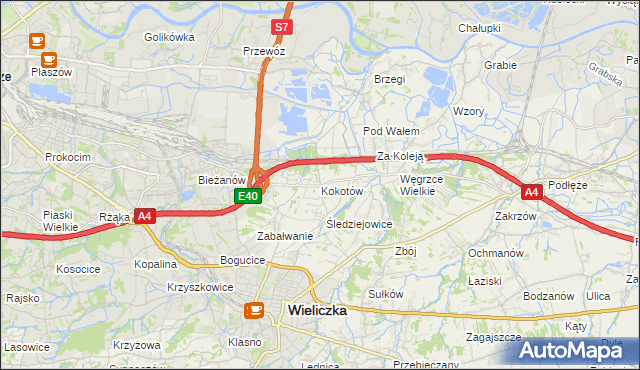 mapa Kokotów, Kokotów na mapie Targeo