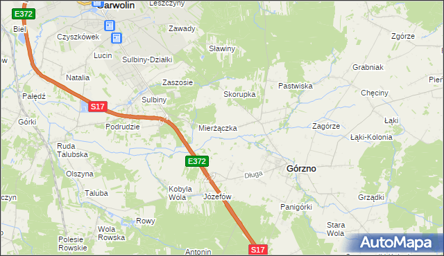 mapa Reducin, Reducin na mapie Targeo