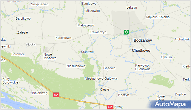 mapa Osmolinek, Osmolinek na mapie Targeo