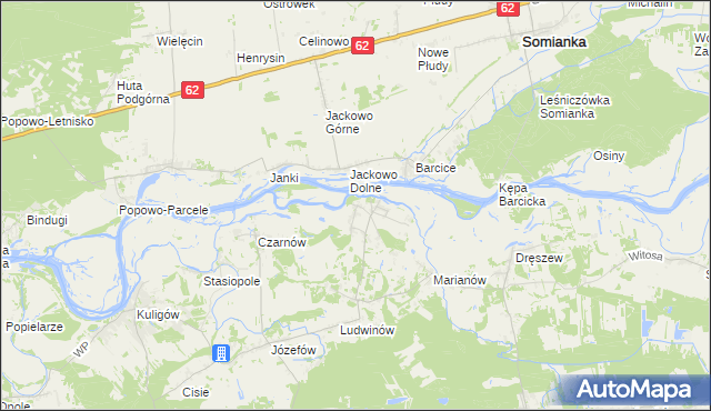 mapa Ślężany, Ślężany na mapie Targeo