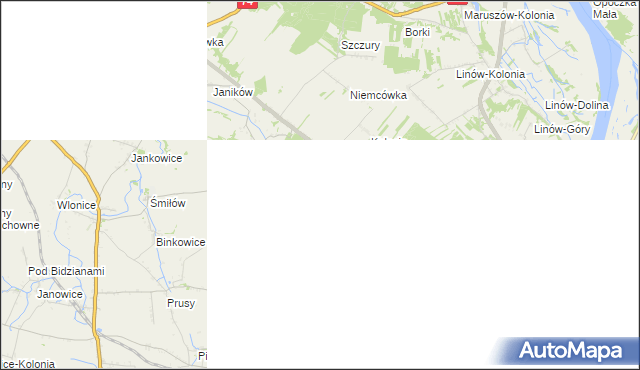 mapa Podszyn, Podszyn na mapie Targeo