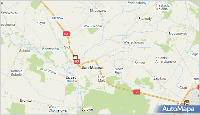 mapa Ulan Duży, Ulan Duży na mapie Targeo