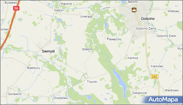 mapa Wszemierzyce, Wszemierzyce na mapie Targeo