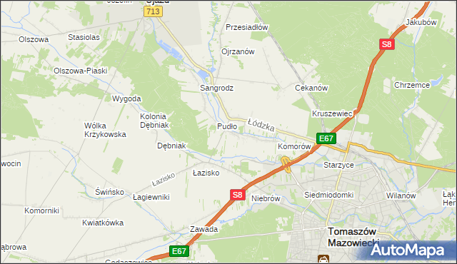 mapa Zaborów Drugi, Zaborów Drugi na mapie Targeo