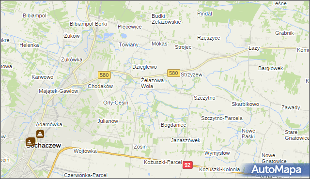 mapa Nowe Mostki, Nowe Mostki na mapie Targeo