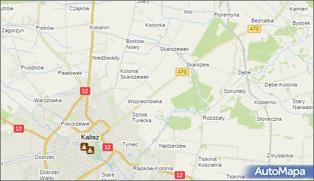 mapa Pólko gmina Żelazków, Pólko gmina Żelazków na mapie Targeo