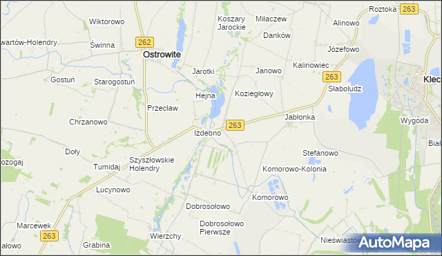 mapa Przytuki, Przytuki na mapie Targeo