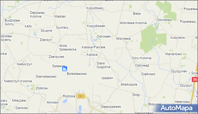 mapa Gogolina, Gogolina na mapie Targeo