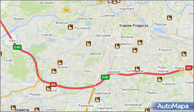 mapa Borek Fałęcki, Borek Fałęcki na mapie Targeo