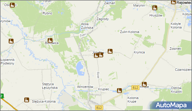 mapa Bzite, Bzite na mapie Targeo