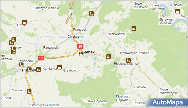 mapa Chybów, Chybów na mapie Targeo