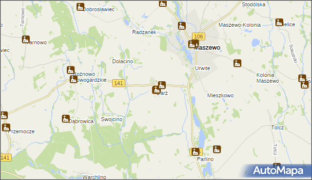 mapa Darż, Darż na mapie Targeo